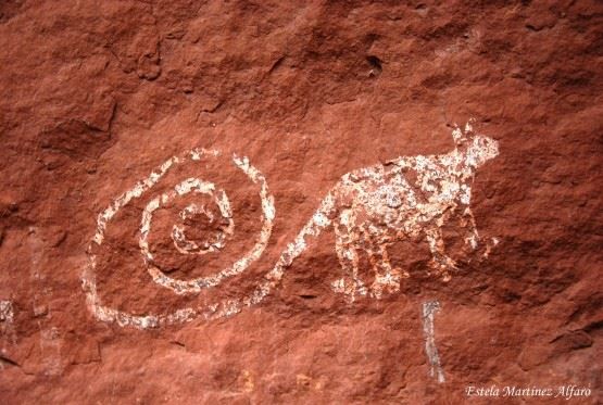 Guachipas Cave Paintings foto 2